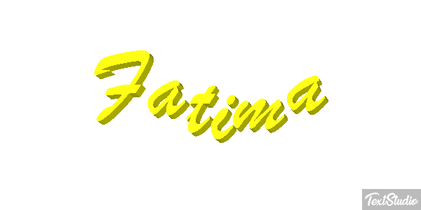 Fatima Texteffekt