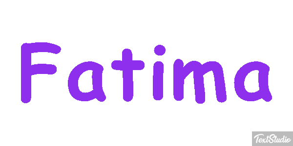 Fatima Texteffekt