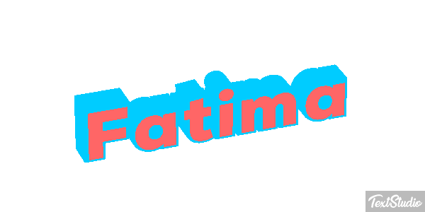 Fatima Texteffekt