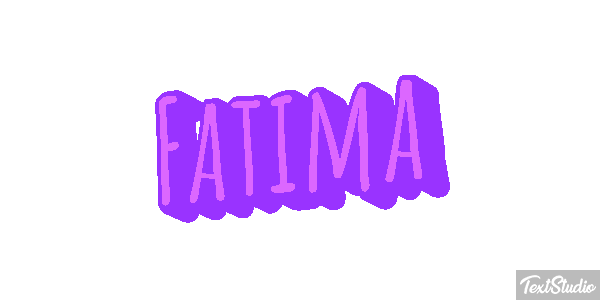 Fatima Texteffekt