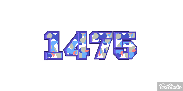 1475 Text effect