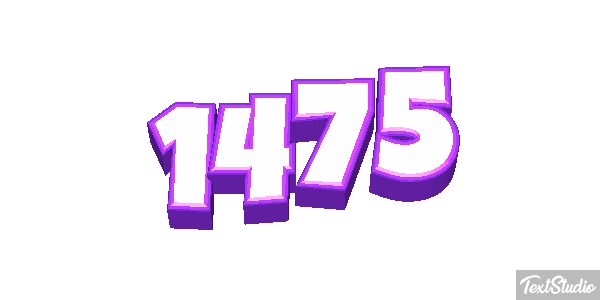 1475 Text effect