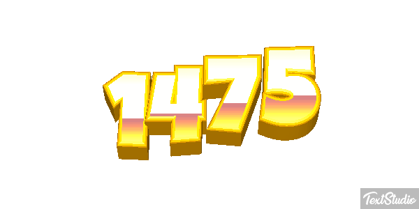 1475 Text effect