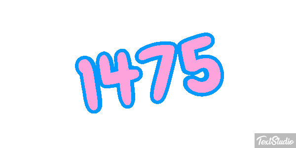 1475 Text effect