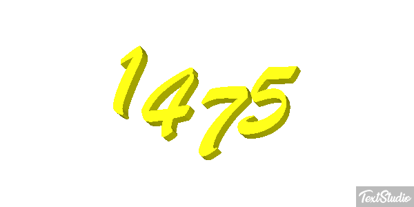 1475 Text effect