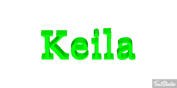 Keila Tekst effect