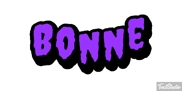 Bonne Effet de texte