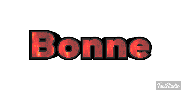 Bonne Effet de texte