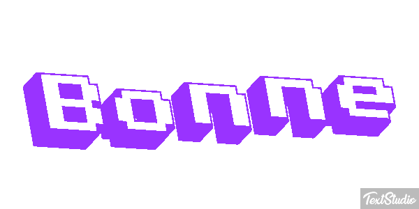 Bonne Effet de texte
