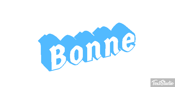 Bonne Effet de texte