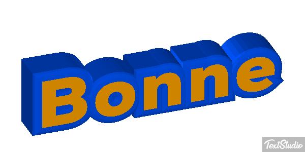 Bonne Effet de texte