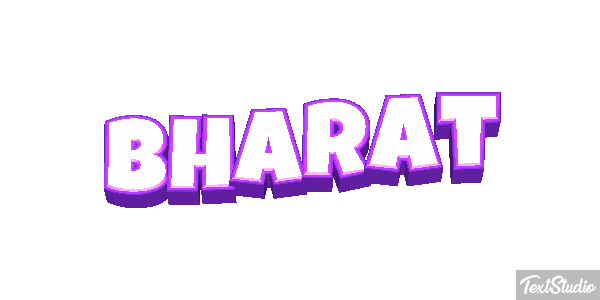Bharat Effet de texte