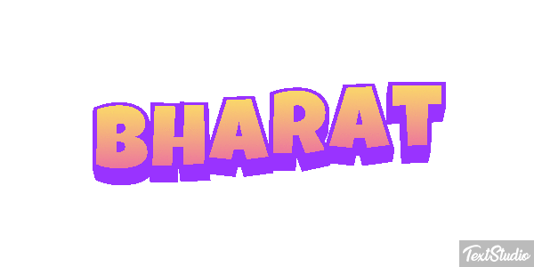 Bharat Effet de texte