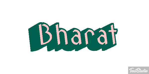 Bharat Effet de texte