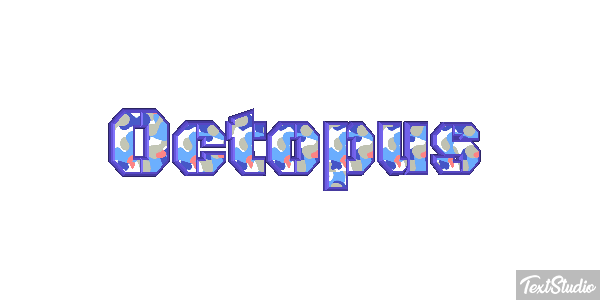 Octopus Text effect
