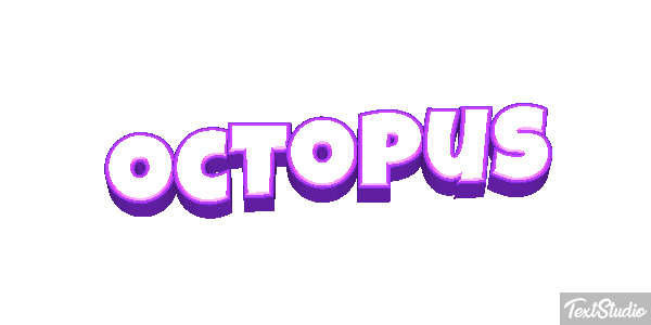 Octopus Text effect
