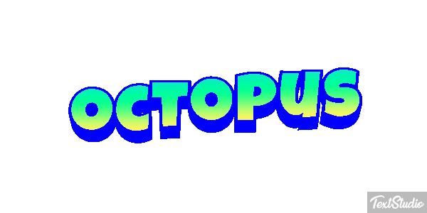Octopus Text effect