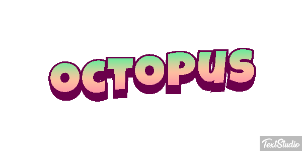 Octopus Text effect