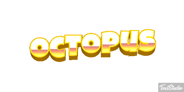 Octopus Text effect