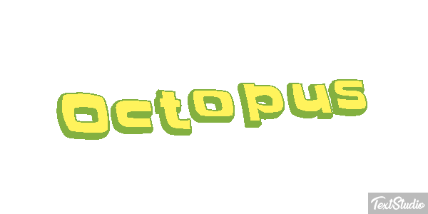 Octopus Text effect