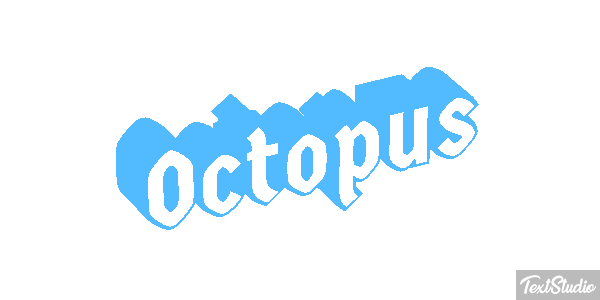 Octopus Text effect