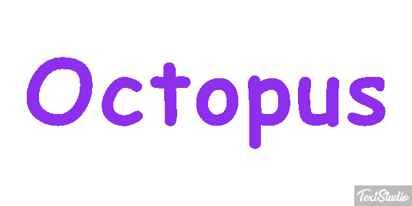 Octopus Text effect