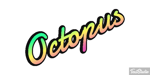 Octopus Text effect