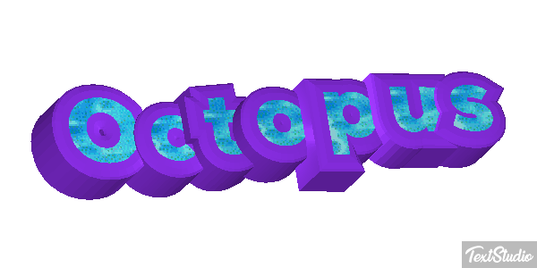 Octopus Text effect