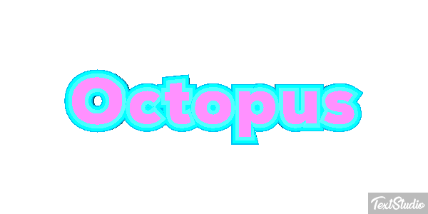 Octopus Text effect