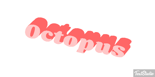 Octopus Text effect