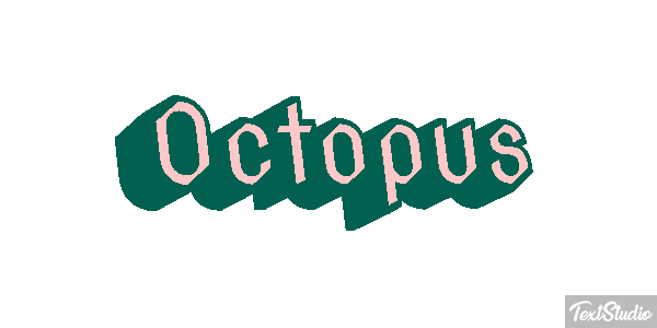 Octopus Text effect