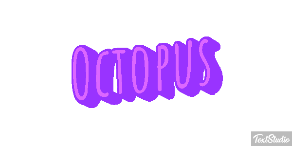 Octopus Text effect