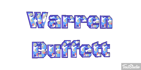 Warren Buffett Effetto testo