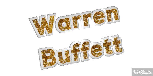 Warren Buffett Effetto testo