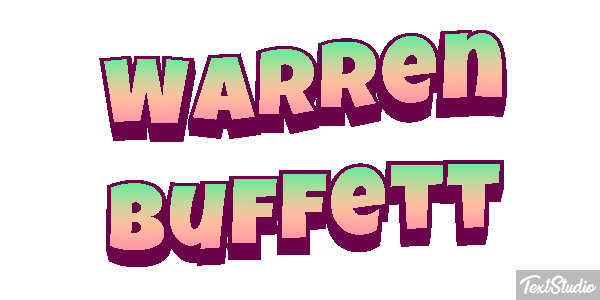 Warren Buffett Effetto testo