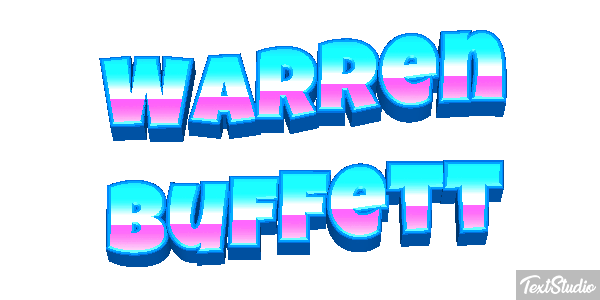 Warren Buffett Effetto testo