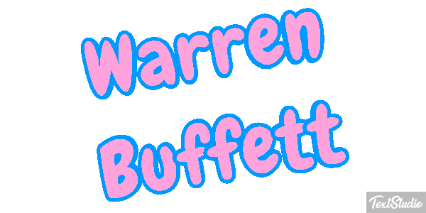 Warren Buffett Effetto testo