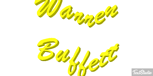 Warren Buffett Effetto testo
