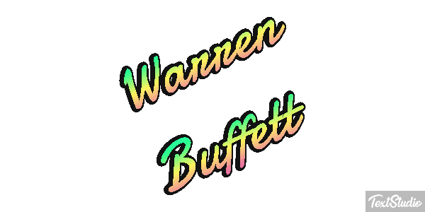 Warren Buffett Effetto testo