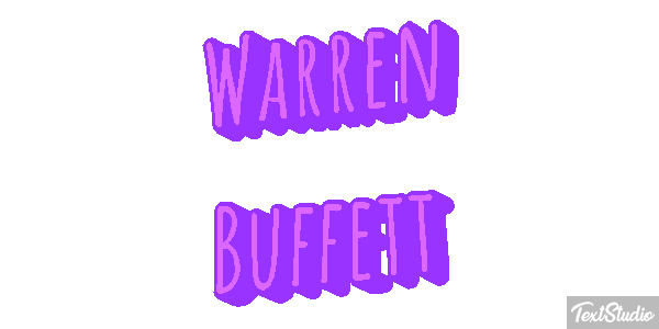 Warren Buffett Effetto testo