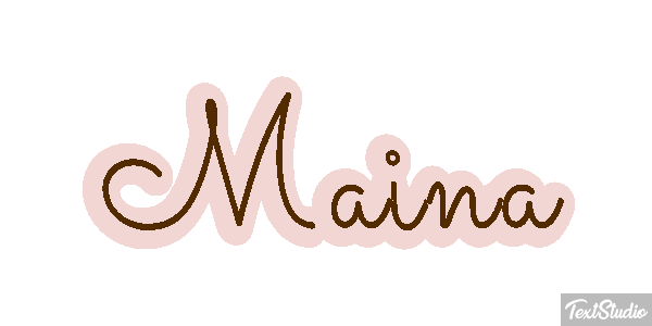 Maina Effet de texte