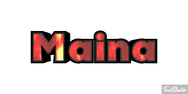 Maina Effet de texte