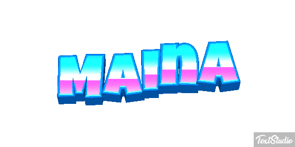 Maina Effet de texte