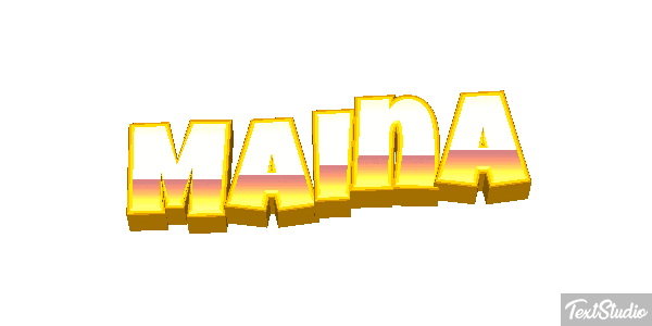 Maina Effet de texte