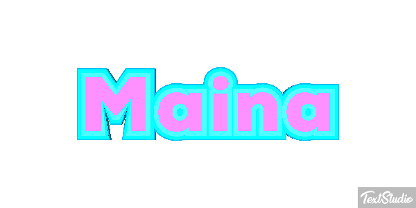 Maina Effet de texte