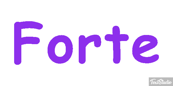 Forte Texteffekt