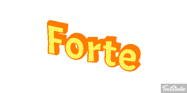Forte Texteffekt