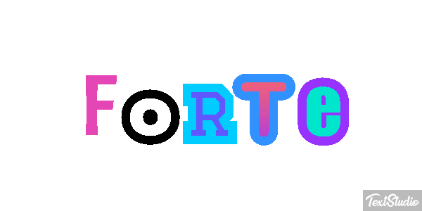 Forte Texteffekt