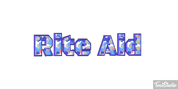 Rite Aid Text effect