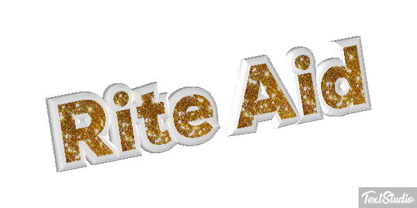 Rite Aid Text effect